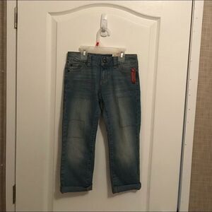 NWT Arizona jeans cropped light wash 7 regular